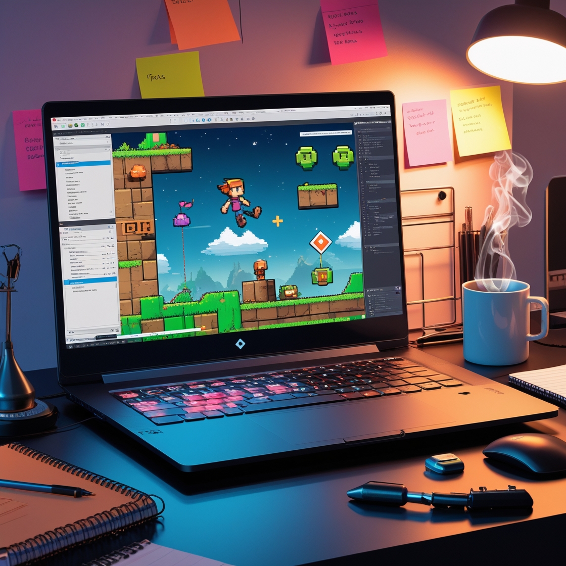 2D Platformer Game Template